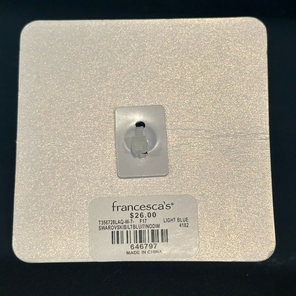 NWT Sterling Silver March Birthstone Ring - Picture 3 of 4